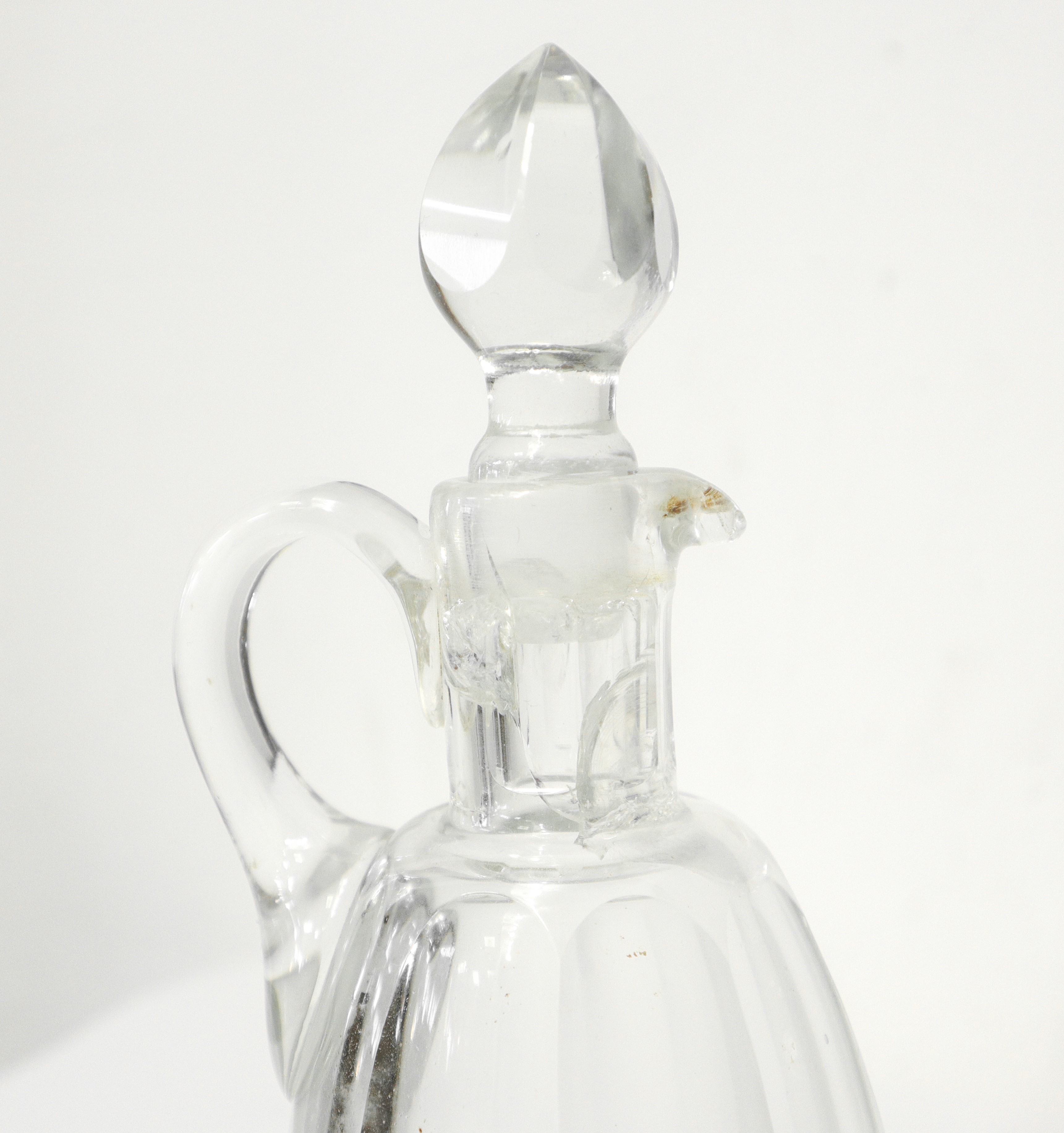 Oliera e formaggiera in argento 800