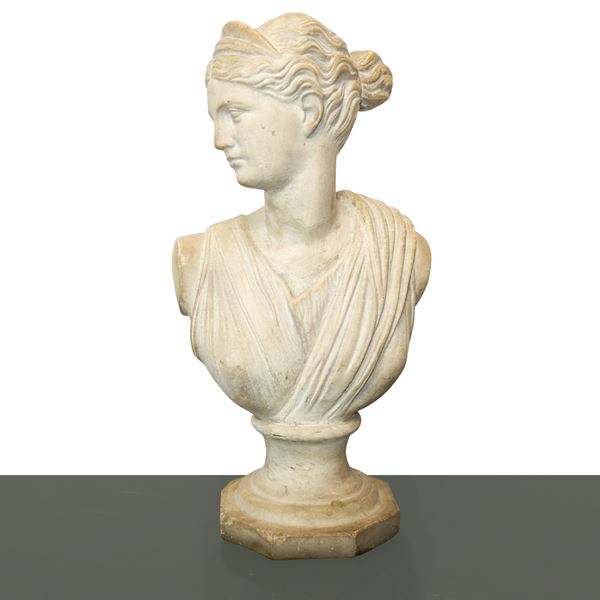Busto di Diana in marmo