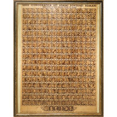 Società anonima istituto Romano di arti grafiche di Tumminelli & C., Serie iconografica dei sommi...