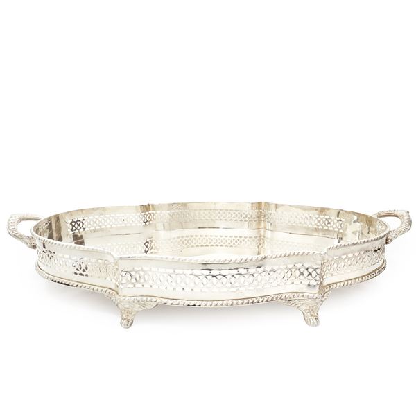 Sheffield railing handles tray