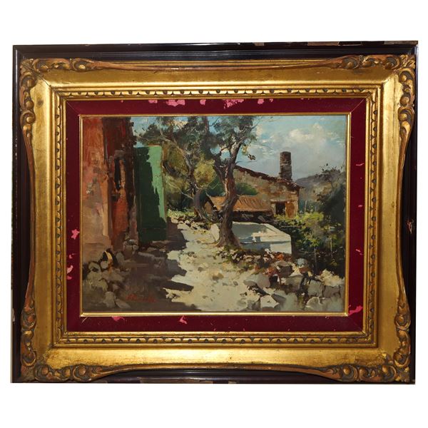 Ezelino Briante - Paesaggio campestre