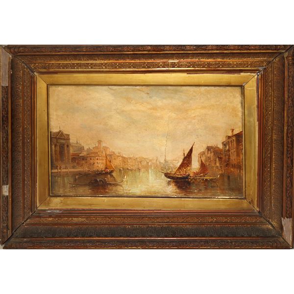 Alfred Pollentine - Veduta sul Canal Grande 