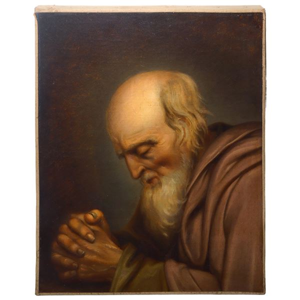 Man in prayer