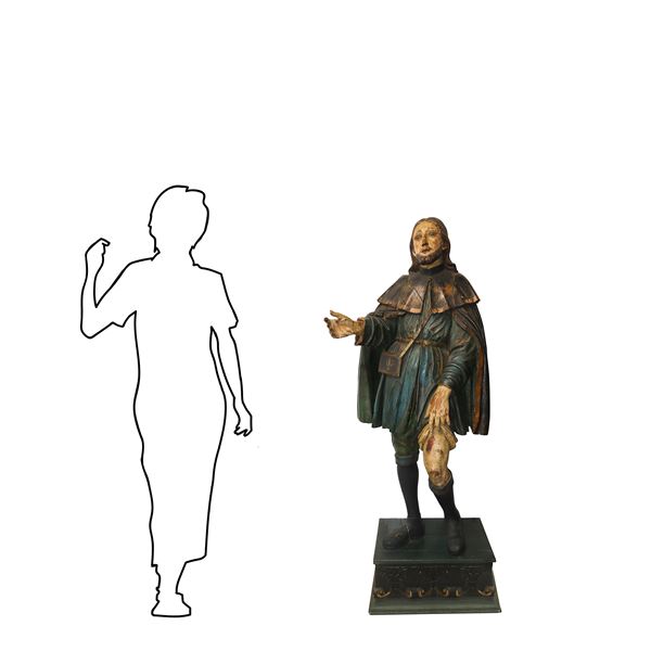 San Rocco che mostra la ferita della peste