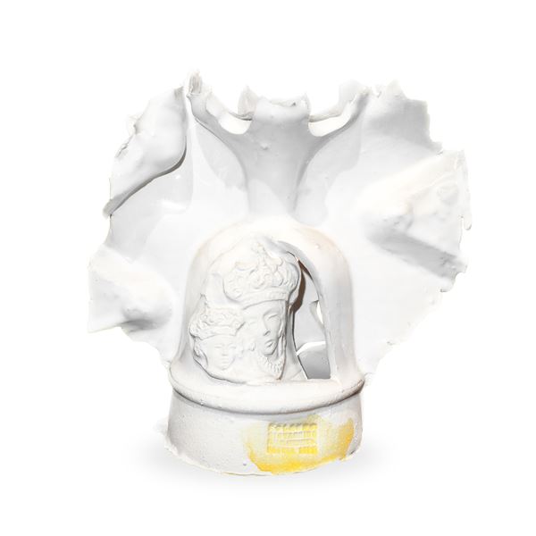 Rolando Giovannini : Warrior in terracotta  - Asta Asta Collezione Ceramiche Postmoderne PrimeDiCopertina - Casa d'aste La Rosa