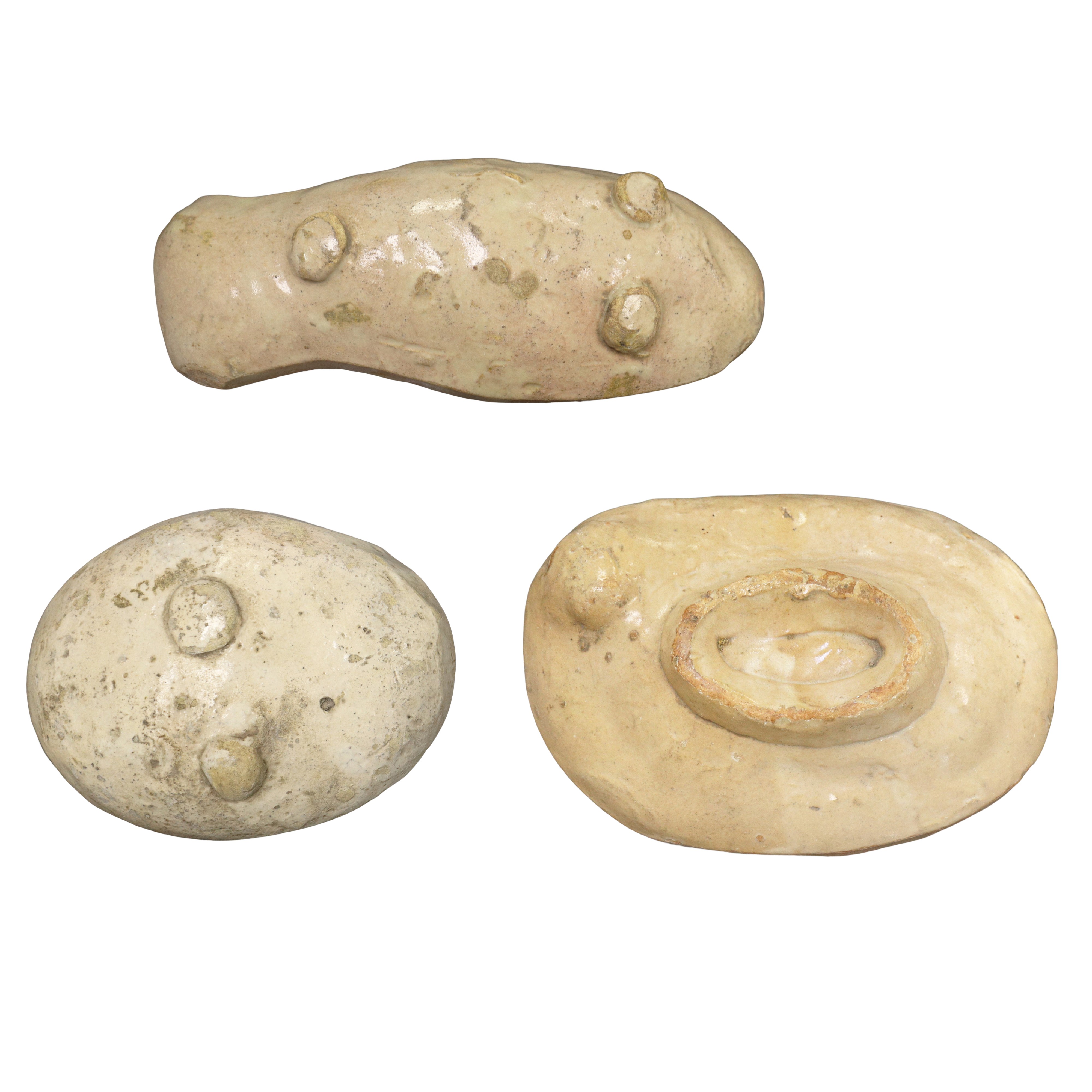 Gruppo di 3 formelle per la mostarda