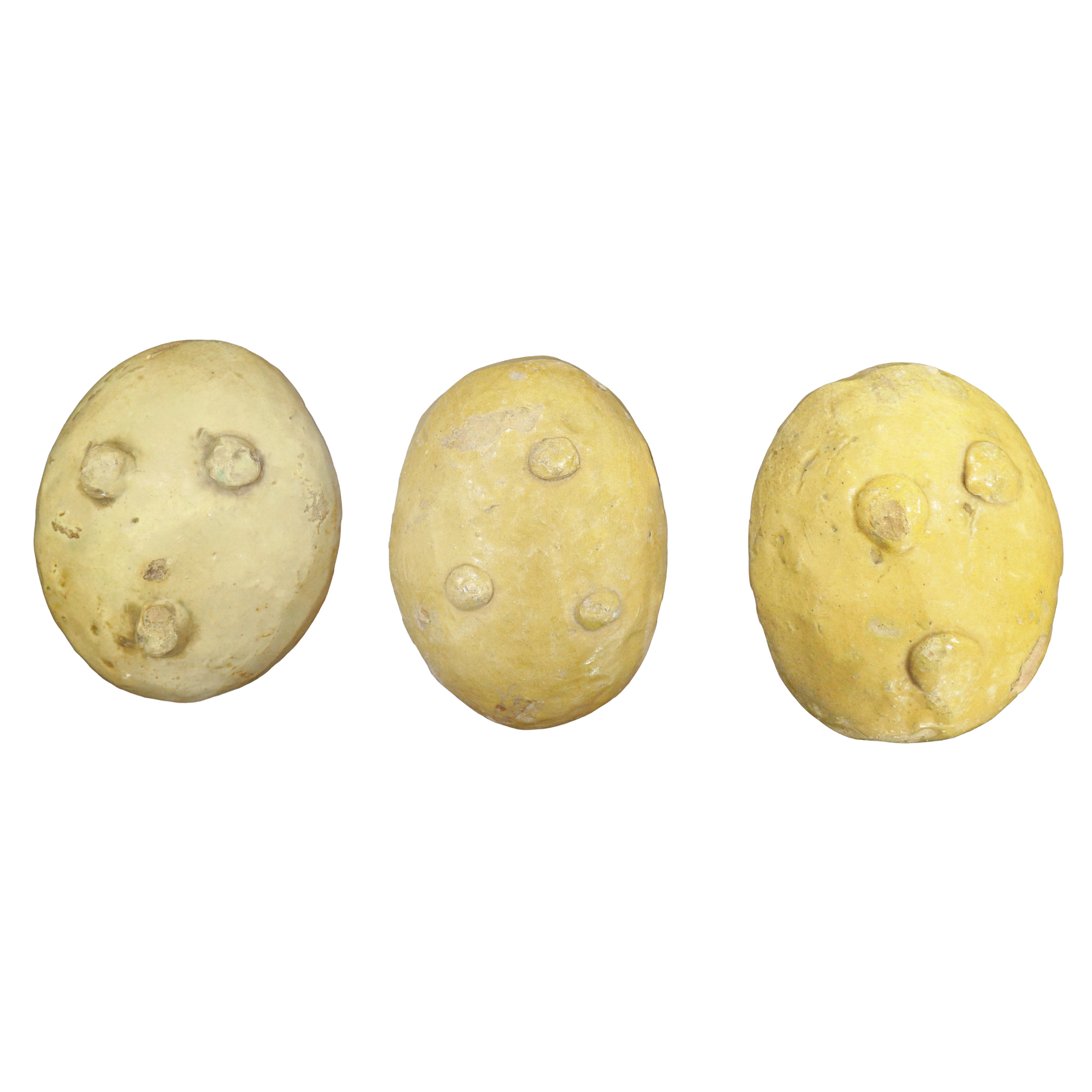 Gruppo di 3 formelle per la mostarda