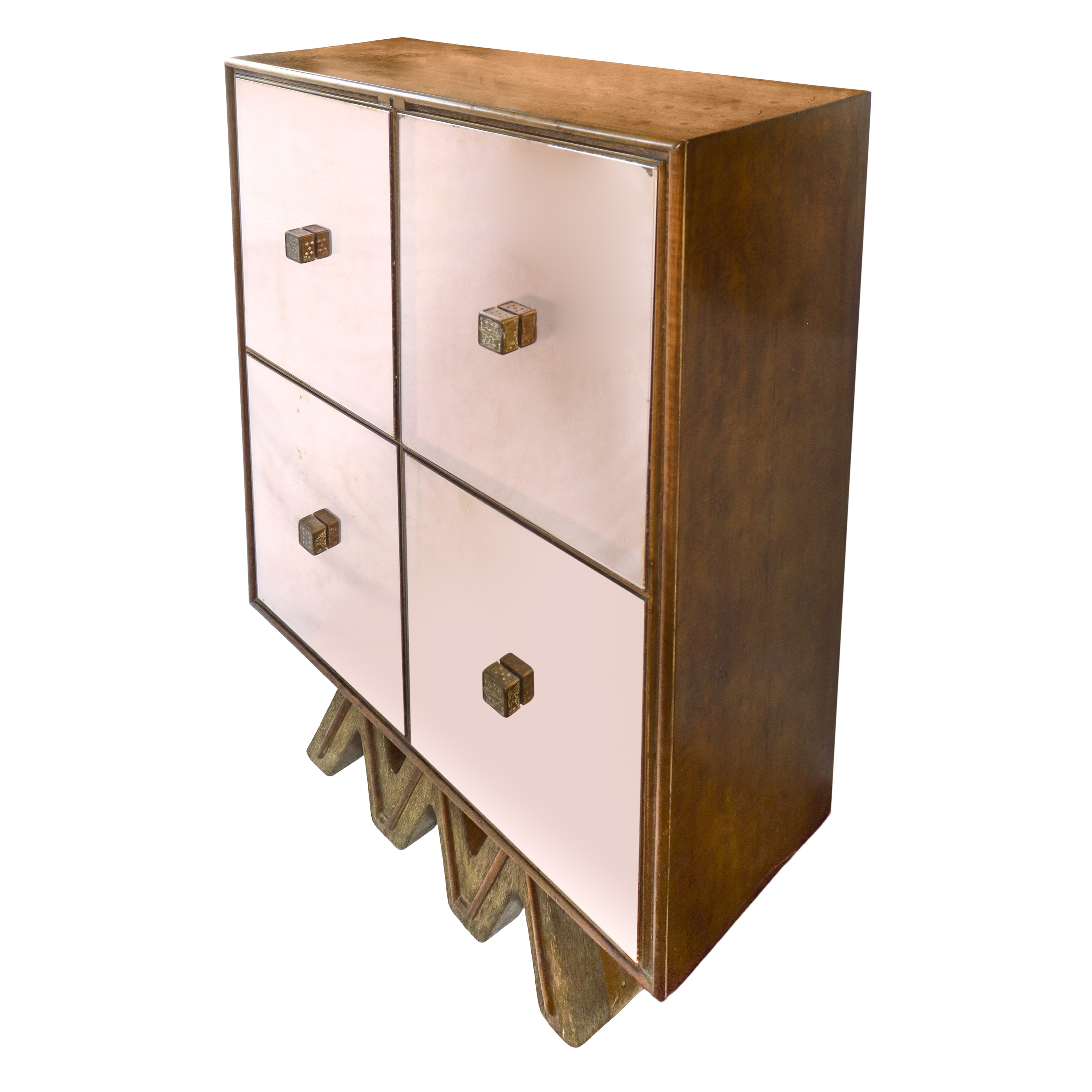 Variante del mobile bar "5142" di Osvaldo Borsani per Arredamenti Borsani, Art Deco