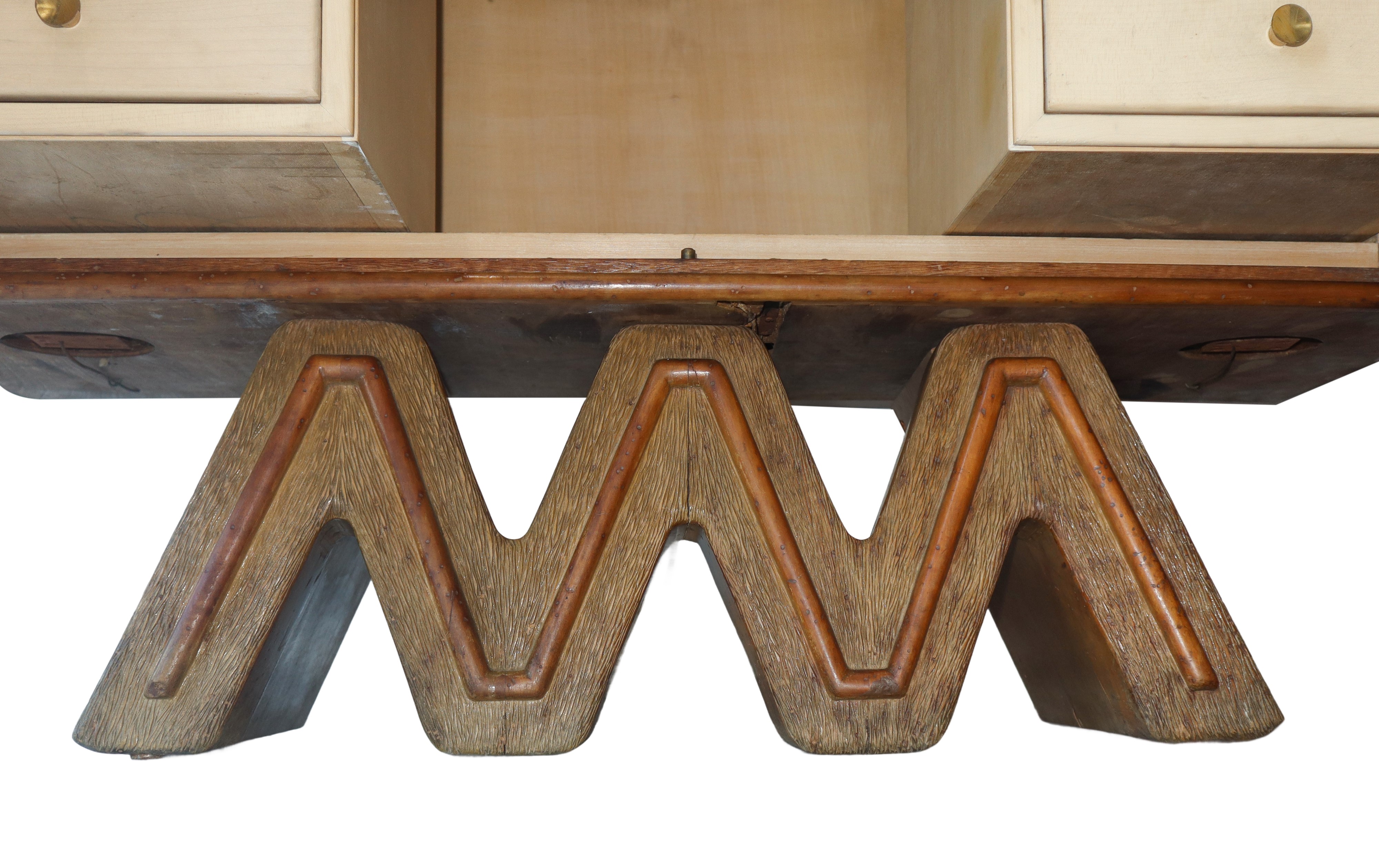 Variante del mobile bar "5142" di Osvaldo Borsani per Arredamenti Borsani, Art Deco