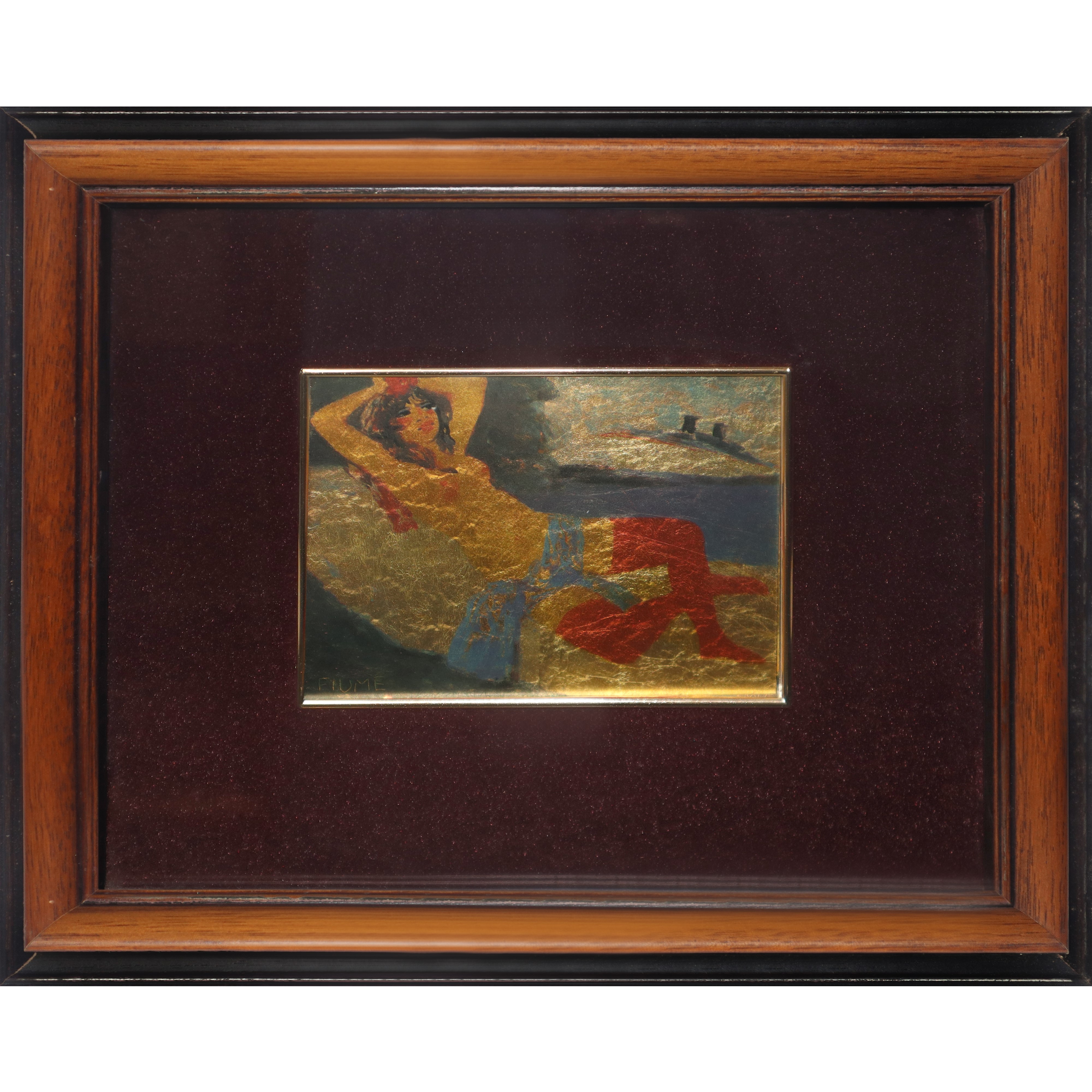 Salvatore Fiume - Trittico di Litografie di Viaggio con Mezzi di Trasporto