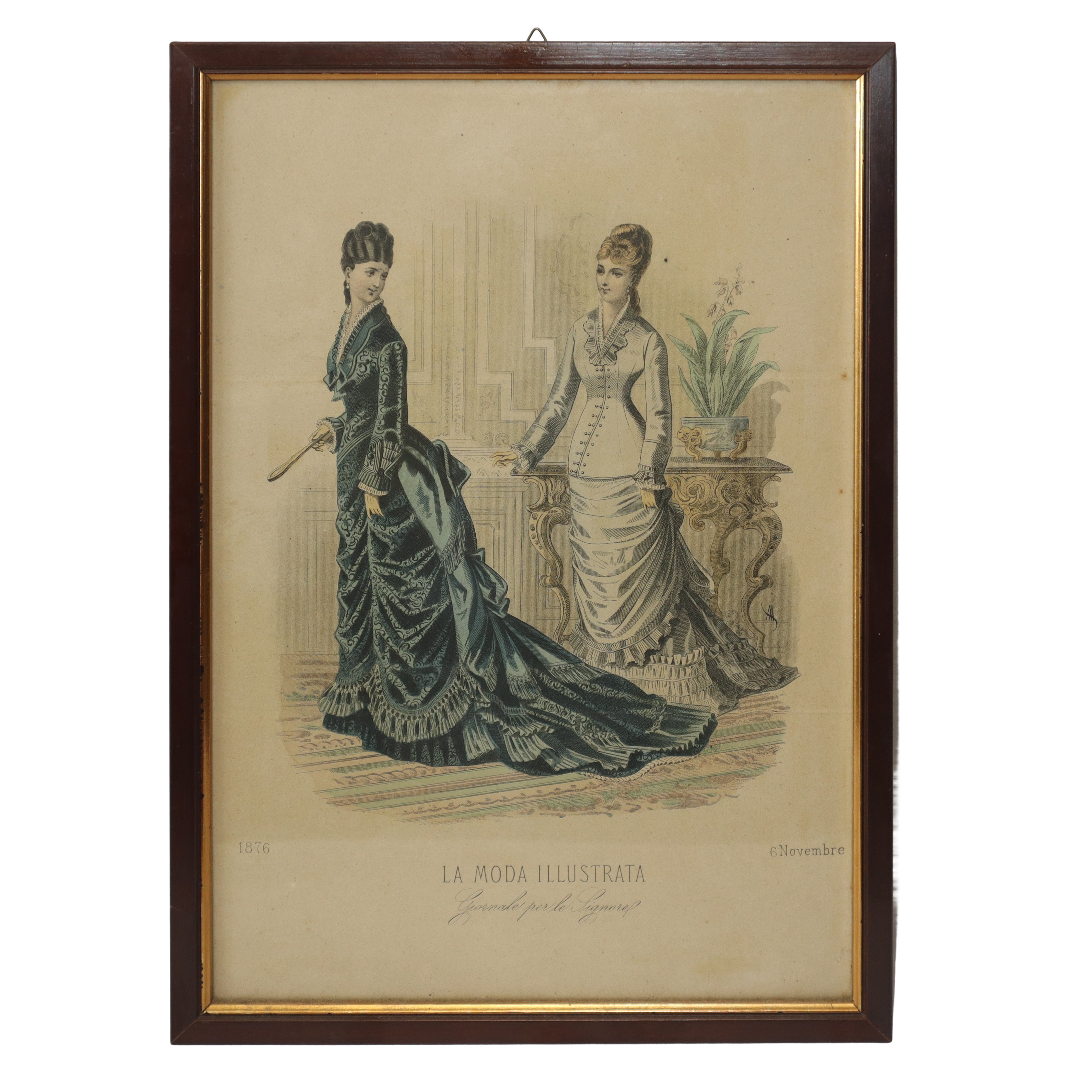 N°5 Stampe policrome "La moda illustrata"