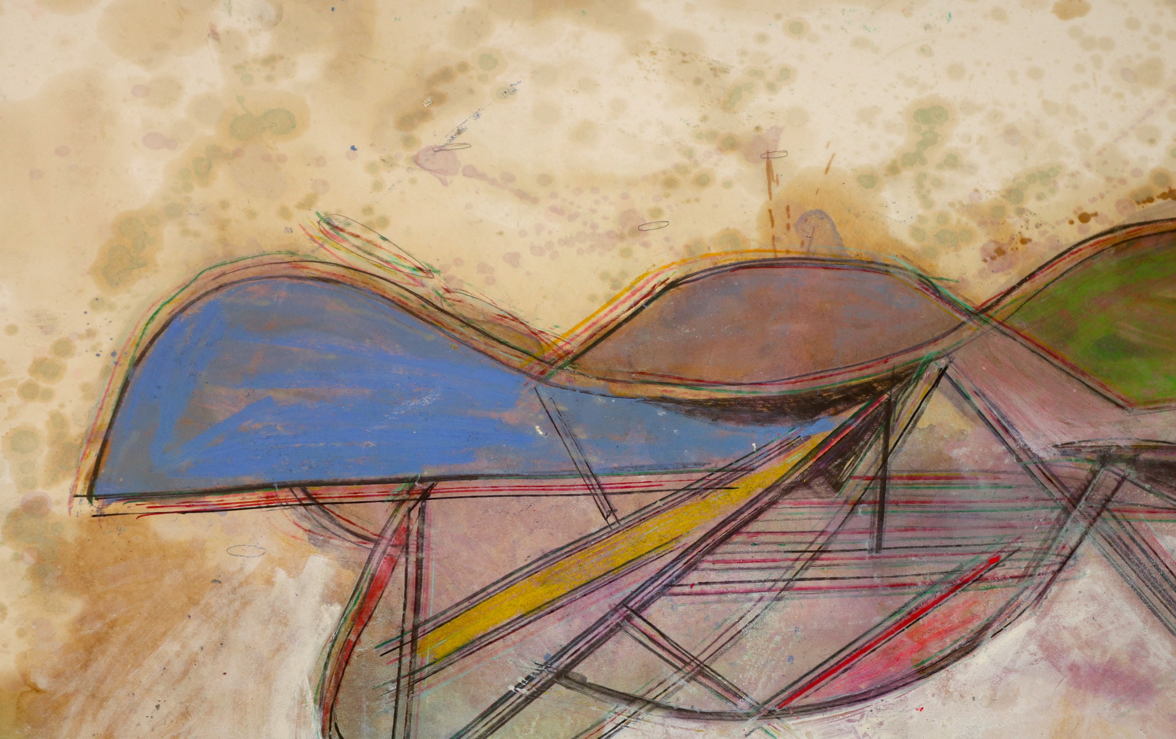 Study for tumbling, mirage project for desert