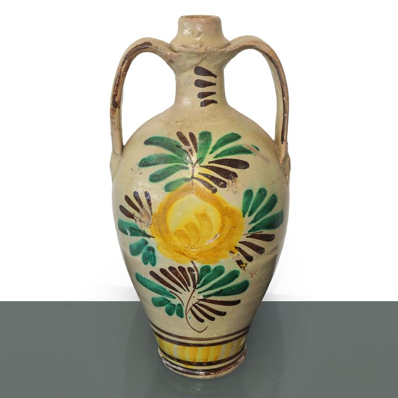 Quartara in maiolica di Caltagirone