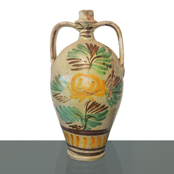 Quartara in maiolica di Caltagirone