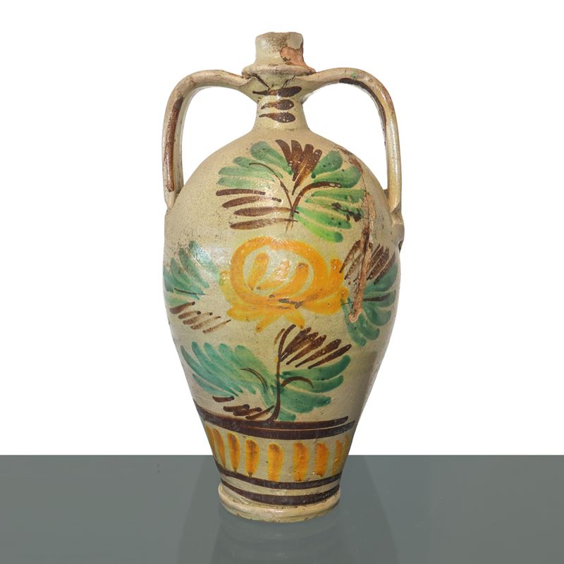 Quartara in maiolica di Caltagirone