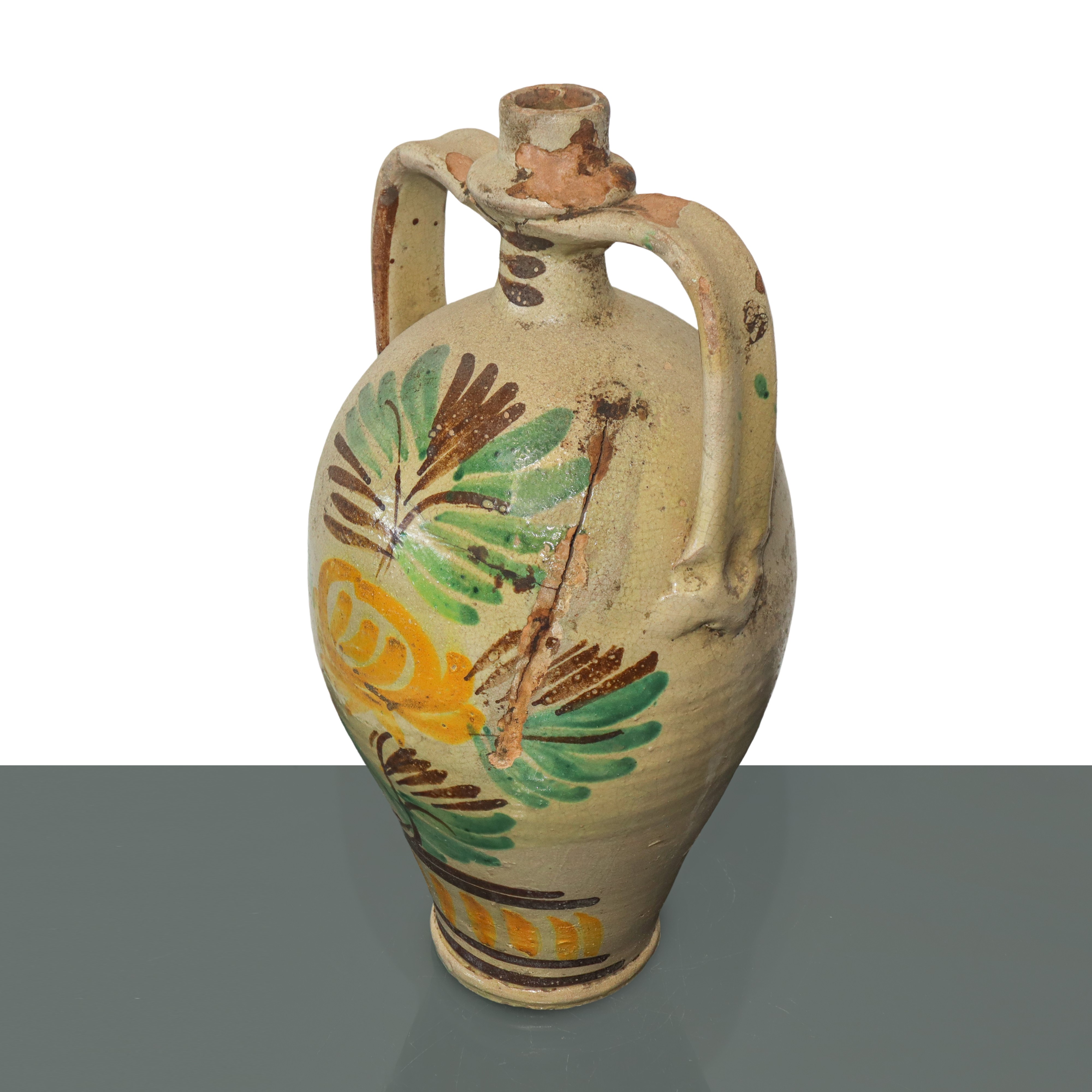 Quartara in maiolica di Caltagirone