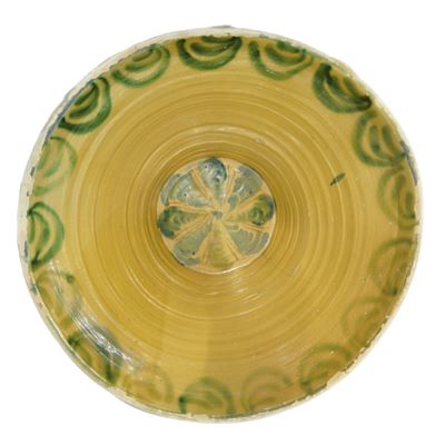 Lemmo in maiolica di Caltagirone, inizio XX secolo
