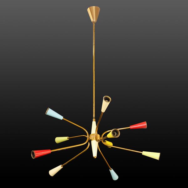 Lampadario stile Sputnik