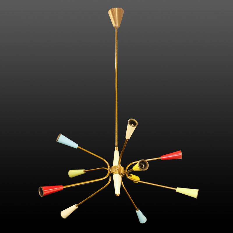 Lampadario stile Sputnik