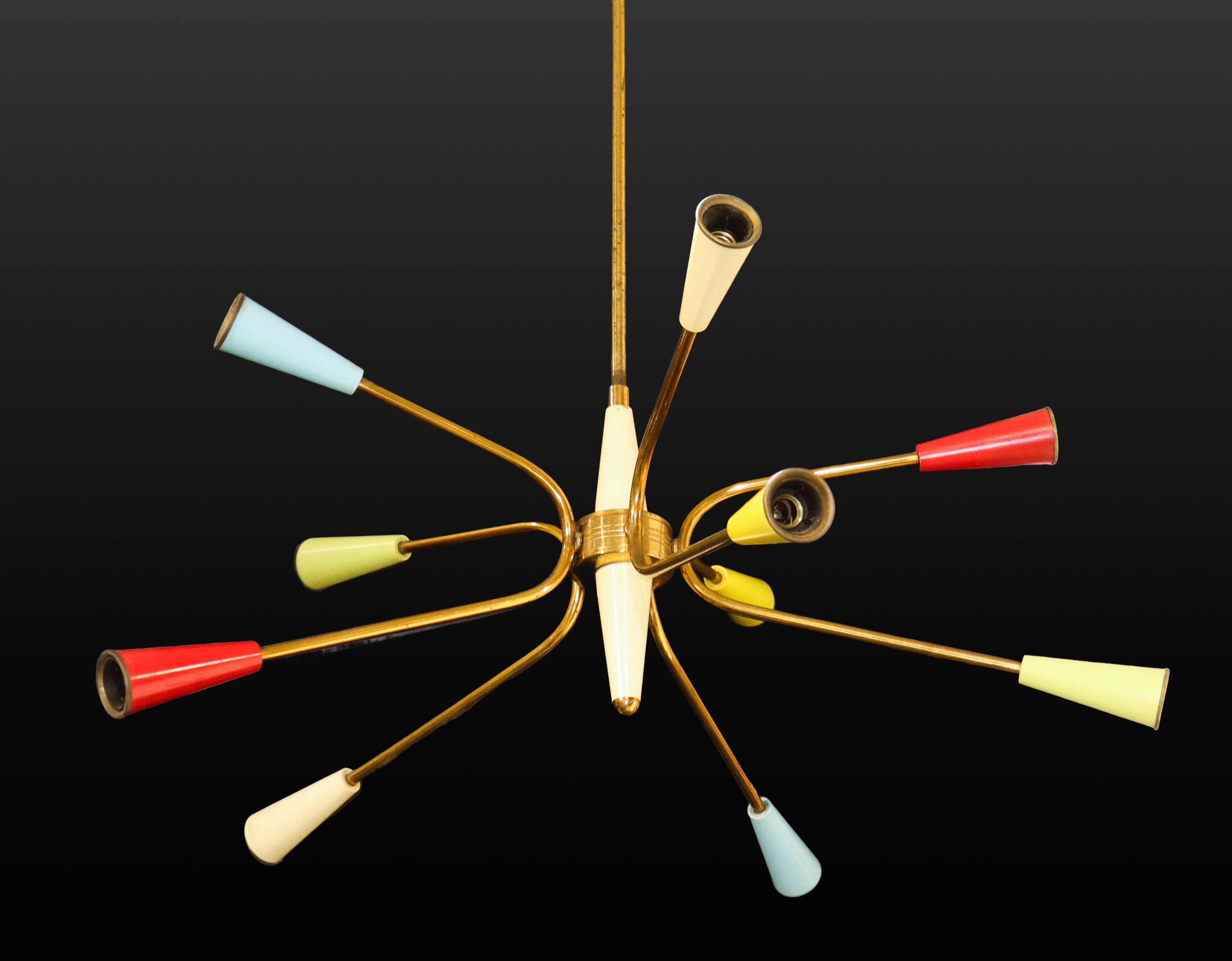 Lampadario stile Sputnik