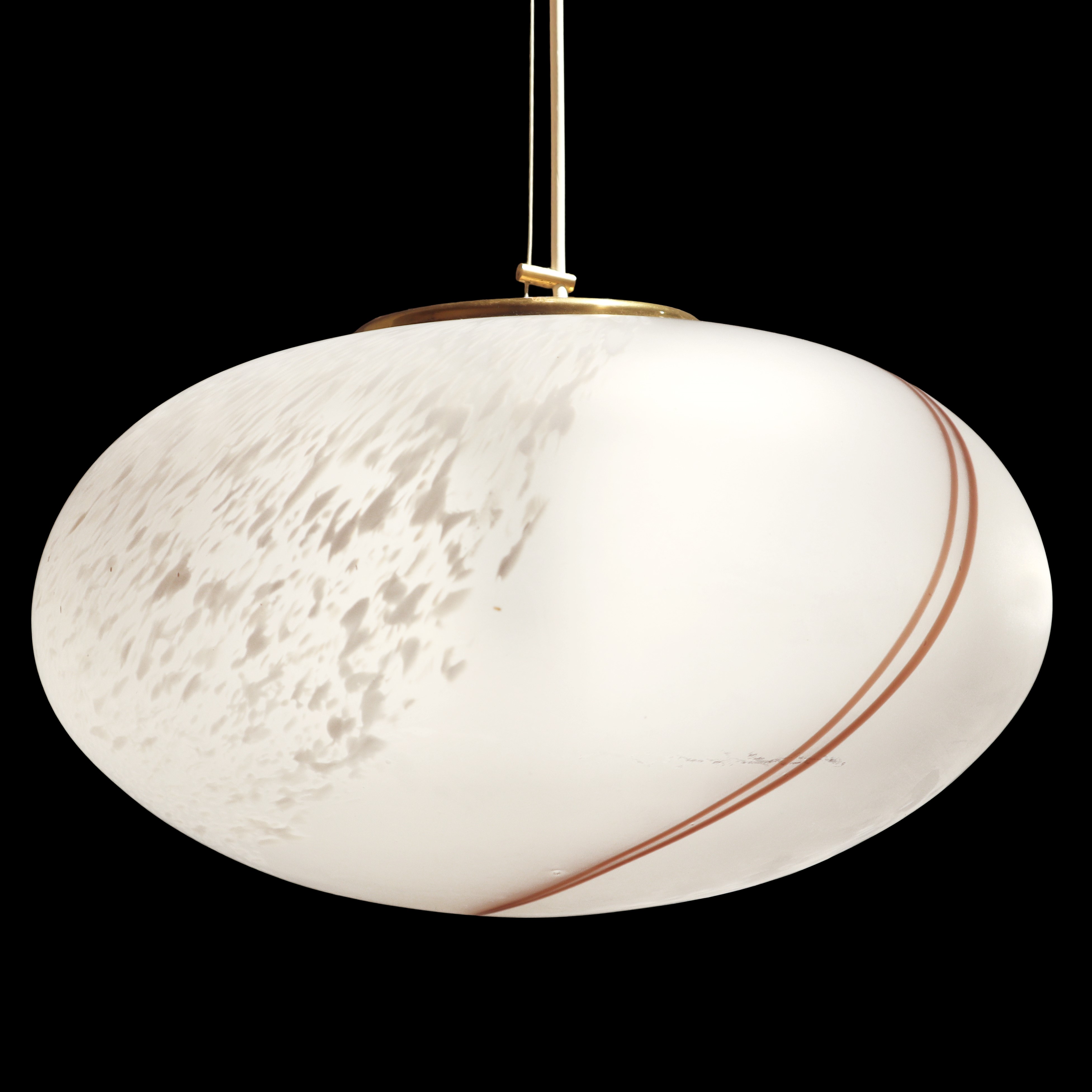 Lampadario globulare in vetro di Murano modello Giove