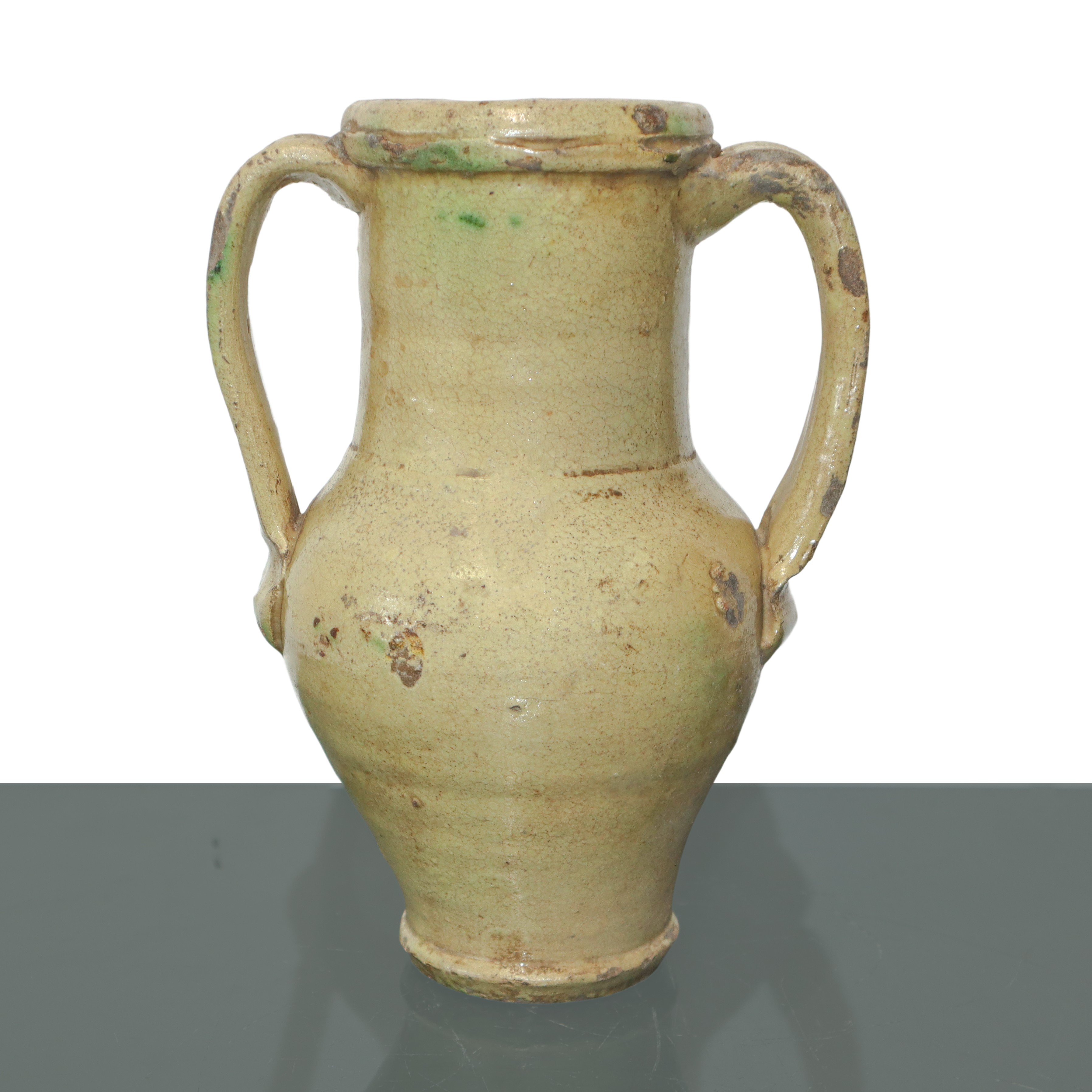 Piccola quartara in maiolica di Caltagirone