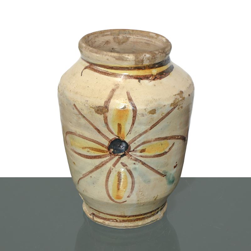 Vaso in maiolica di Caltagirone