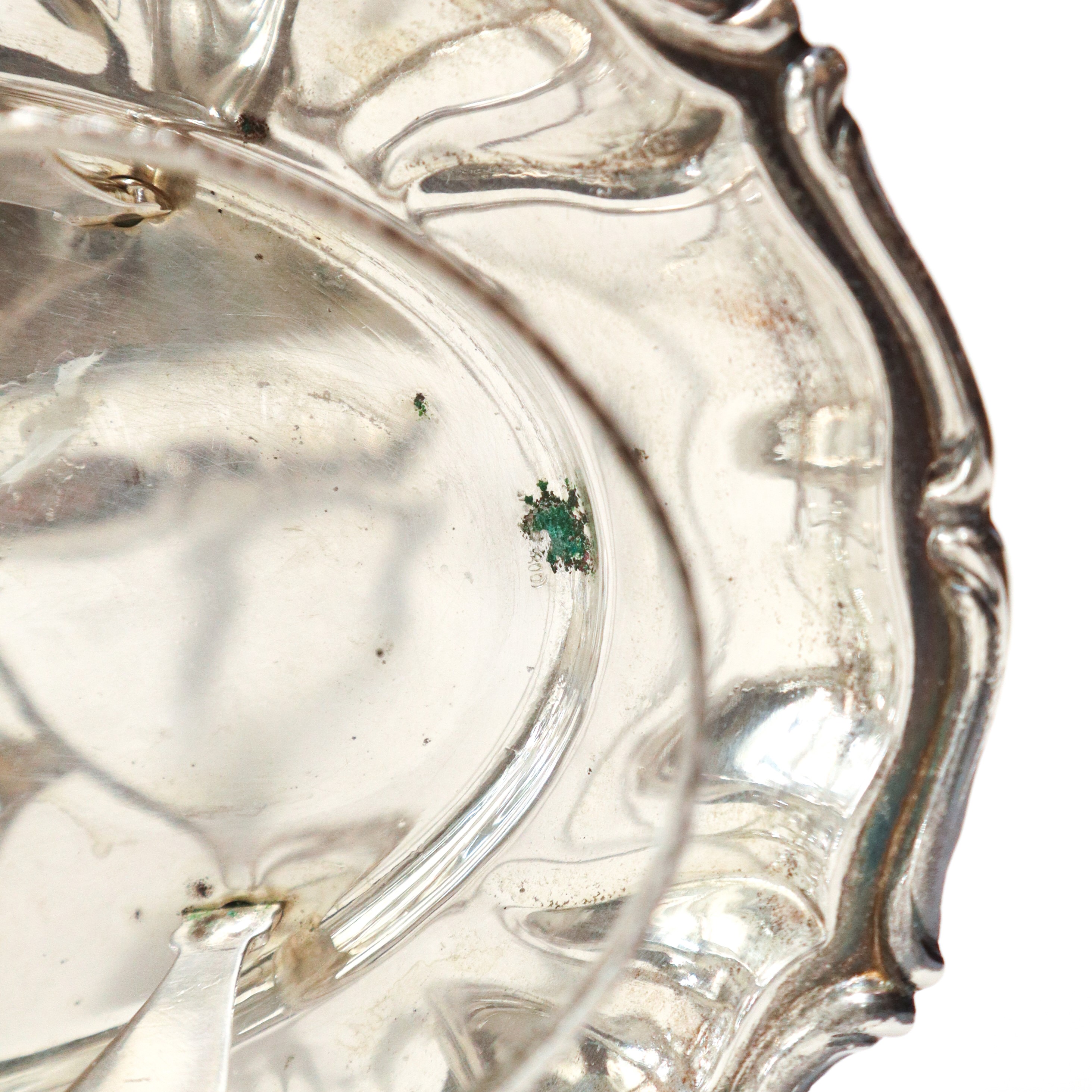 Oliera in argento 800