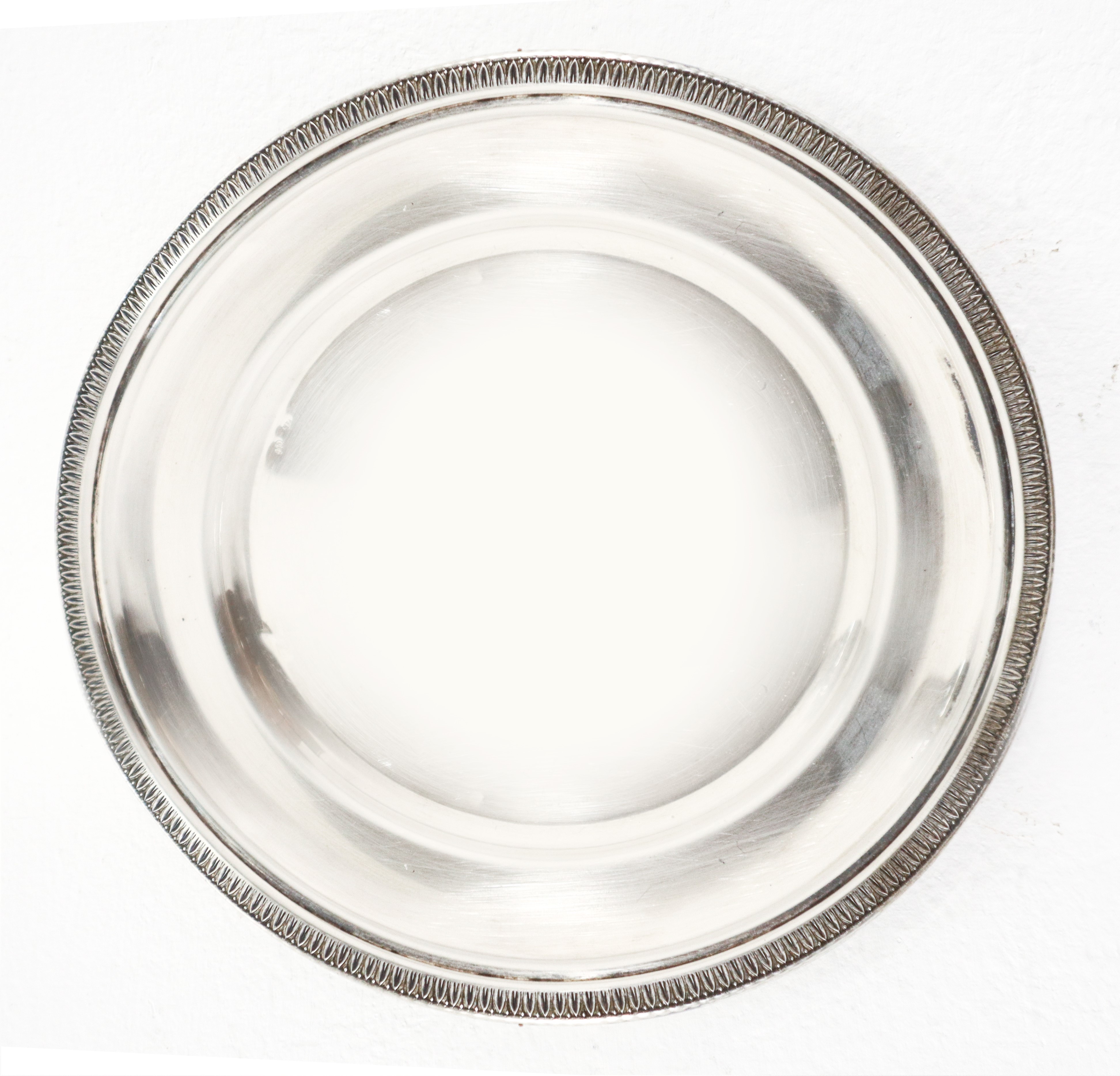 Gruppo di 3 argenti composto da zuccheriera, piattino e ciotolina