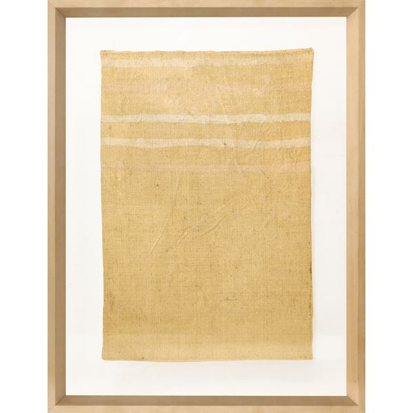 Giorgio Griffa - Horizontal Lines