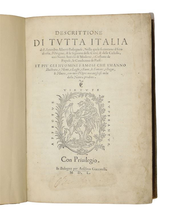 Descrittione di tutta Italia di F.L. Alberti