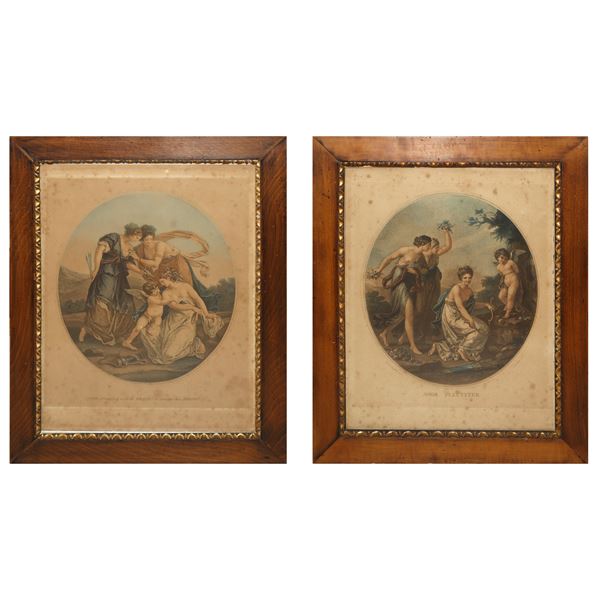 Francesco  Bartolozzi - Coppia di incisioni