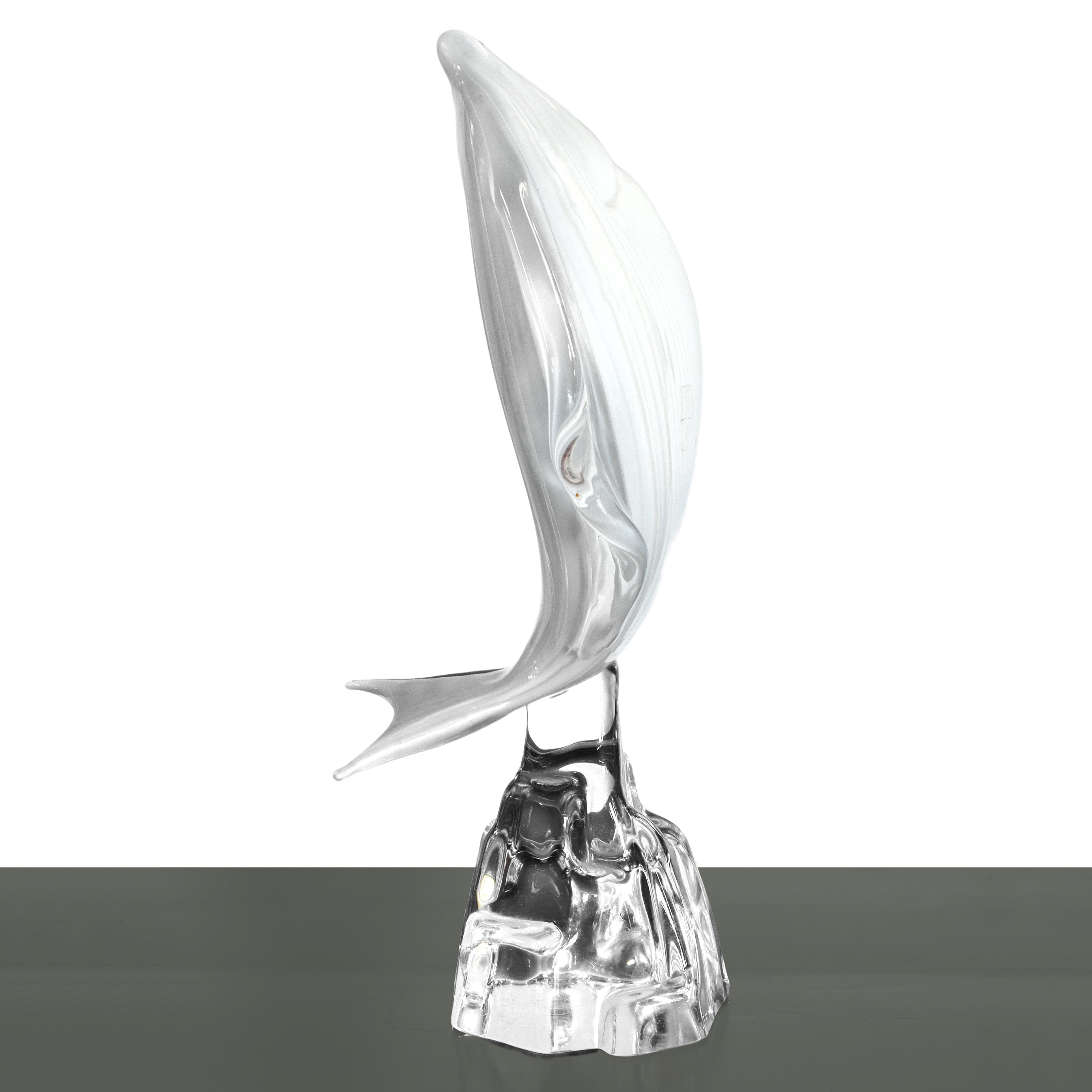 Pesce, scultura in vetro di Murano