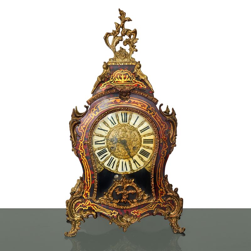 Orologio da tavolo a pendolo stile boulle