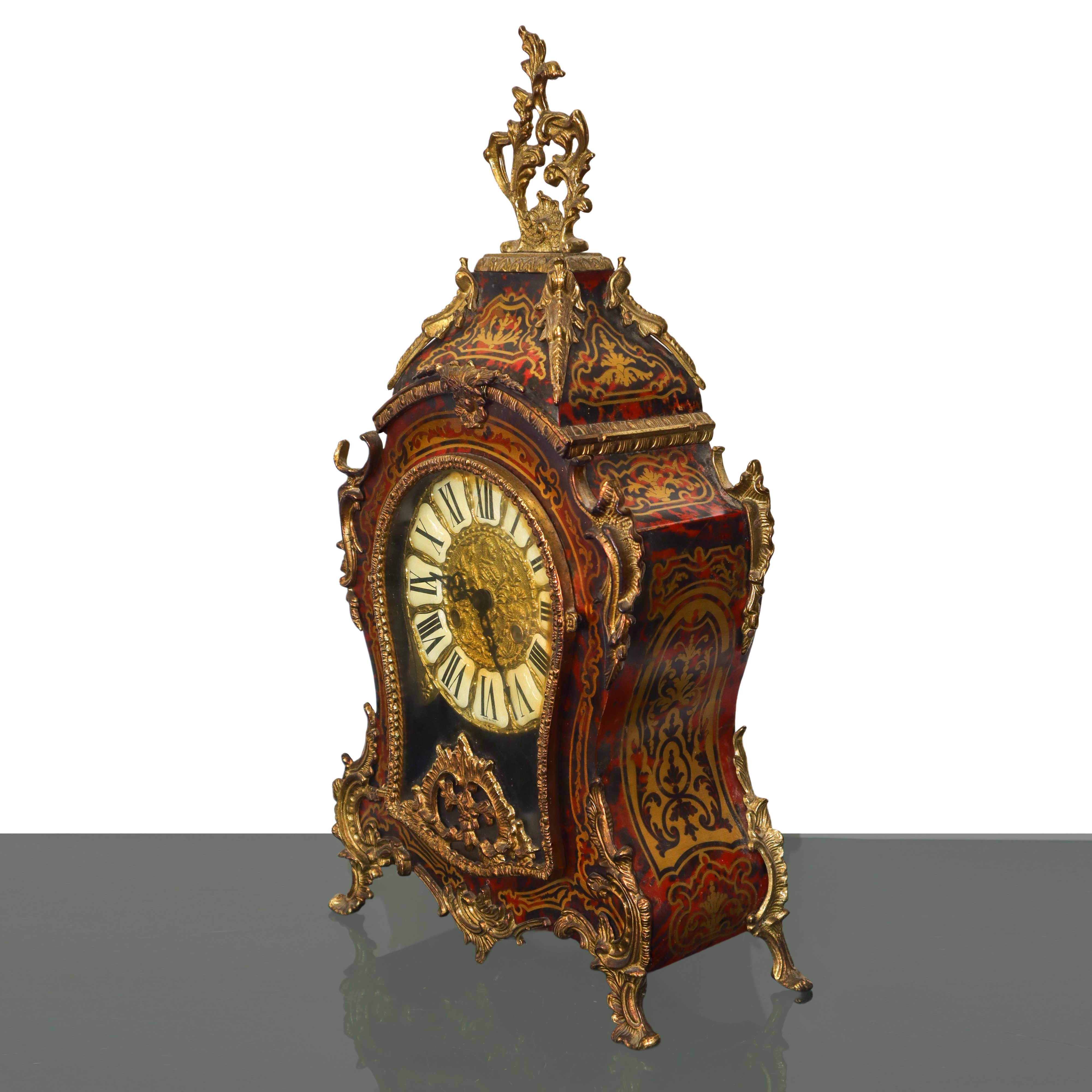 Orologio da tavolo a pendolo stile boulle