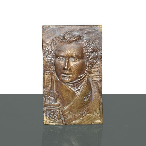 Vincenzo Bellini, scultura in bronzo