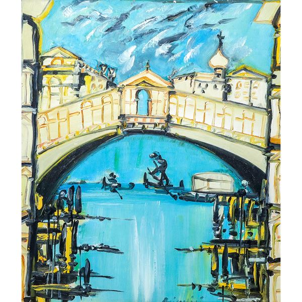 Remo Brindisi - Rialto Bridge