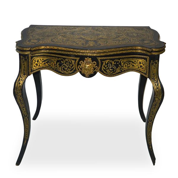 Tavolo da gioco Boulle