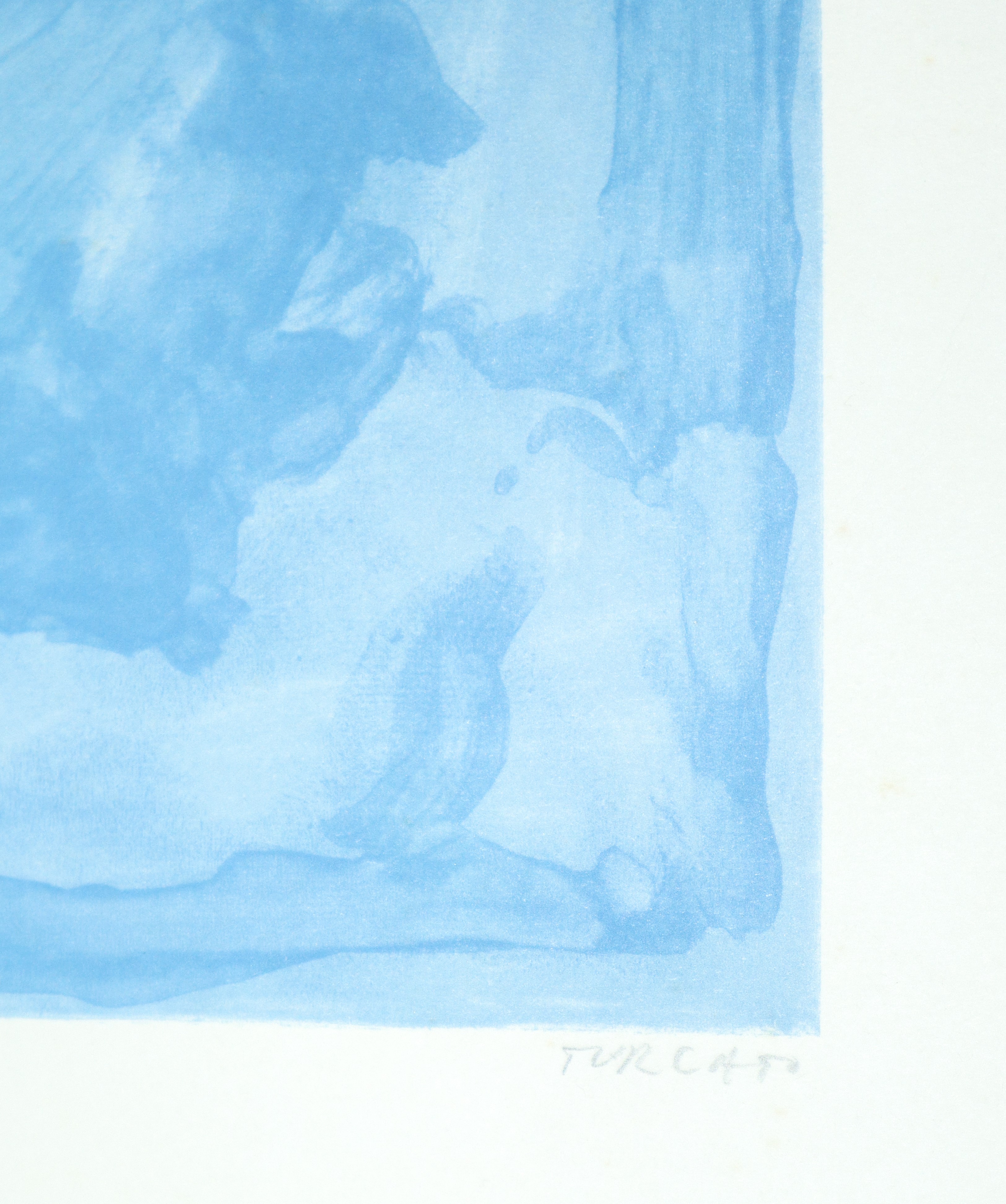 Giulio Turcato - Senza titolo 2, serigrafia a colori