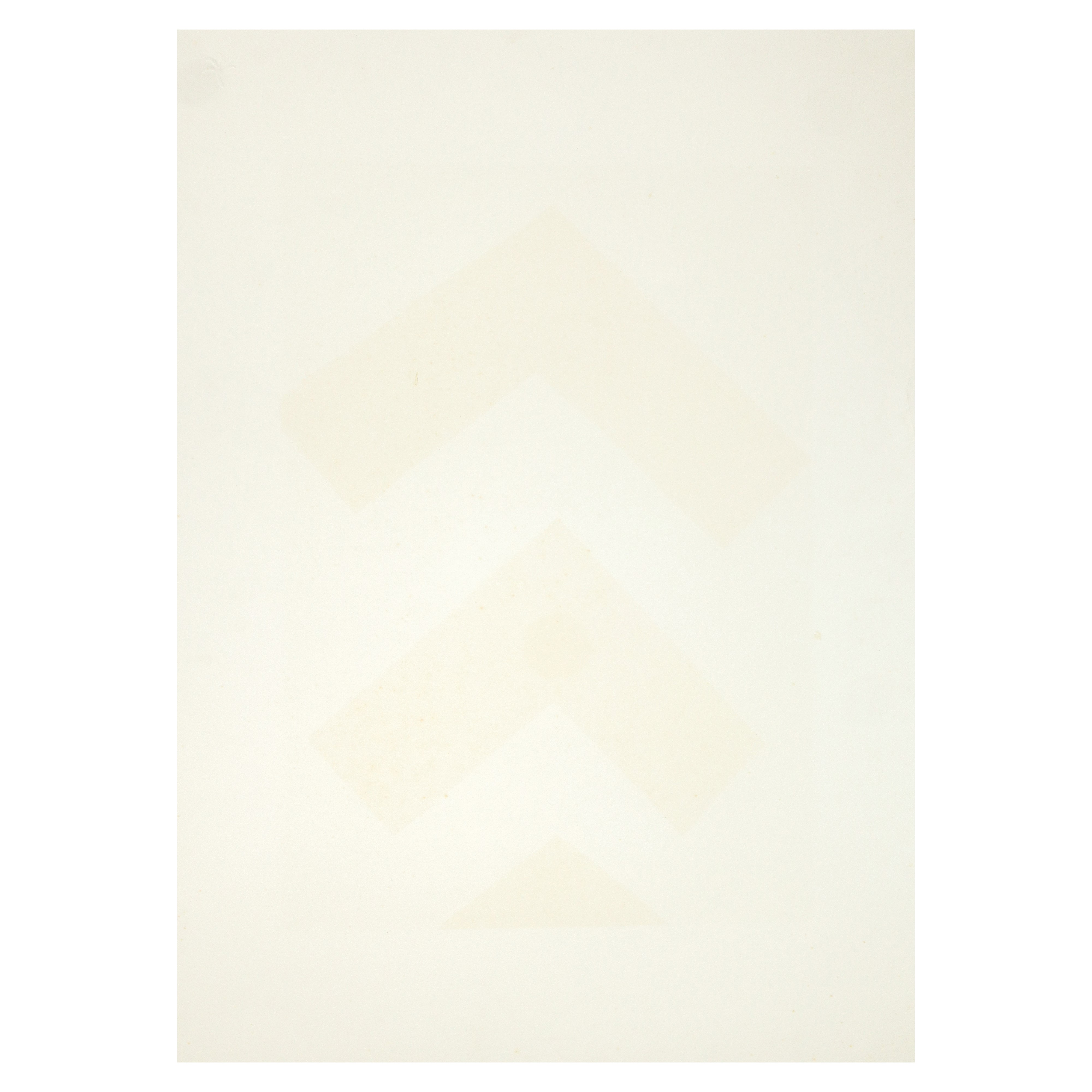 Giulio Turcato - Senza titolo 2, serigrafia a colori