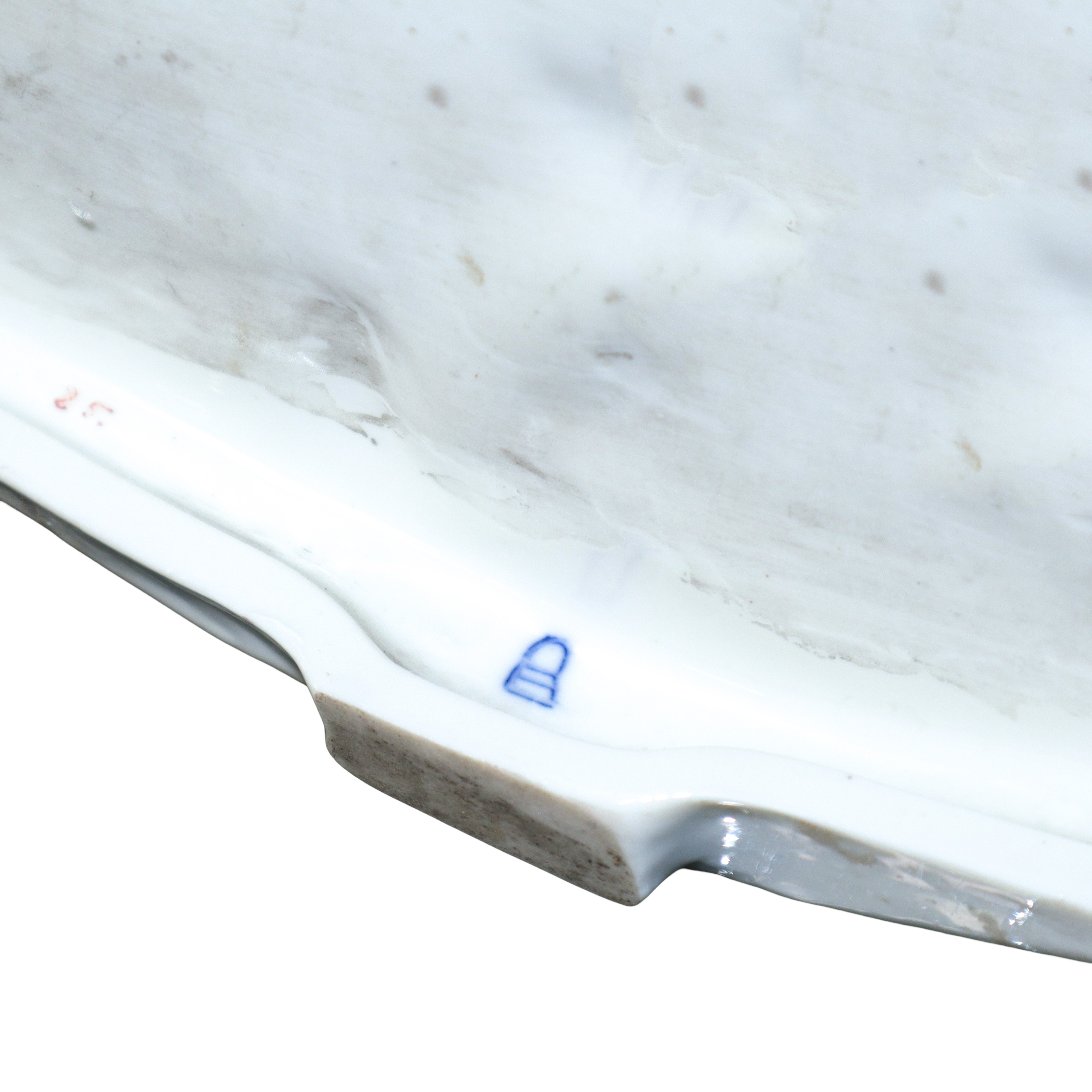 Giocatori di carte, piccola statua in porcellana Viennese