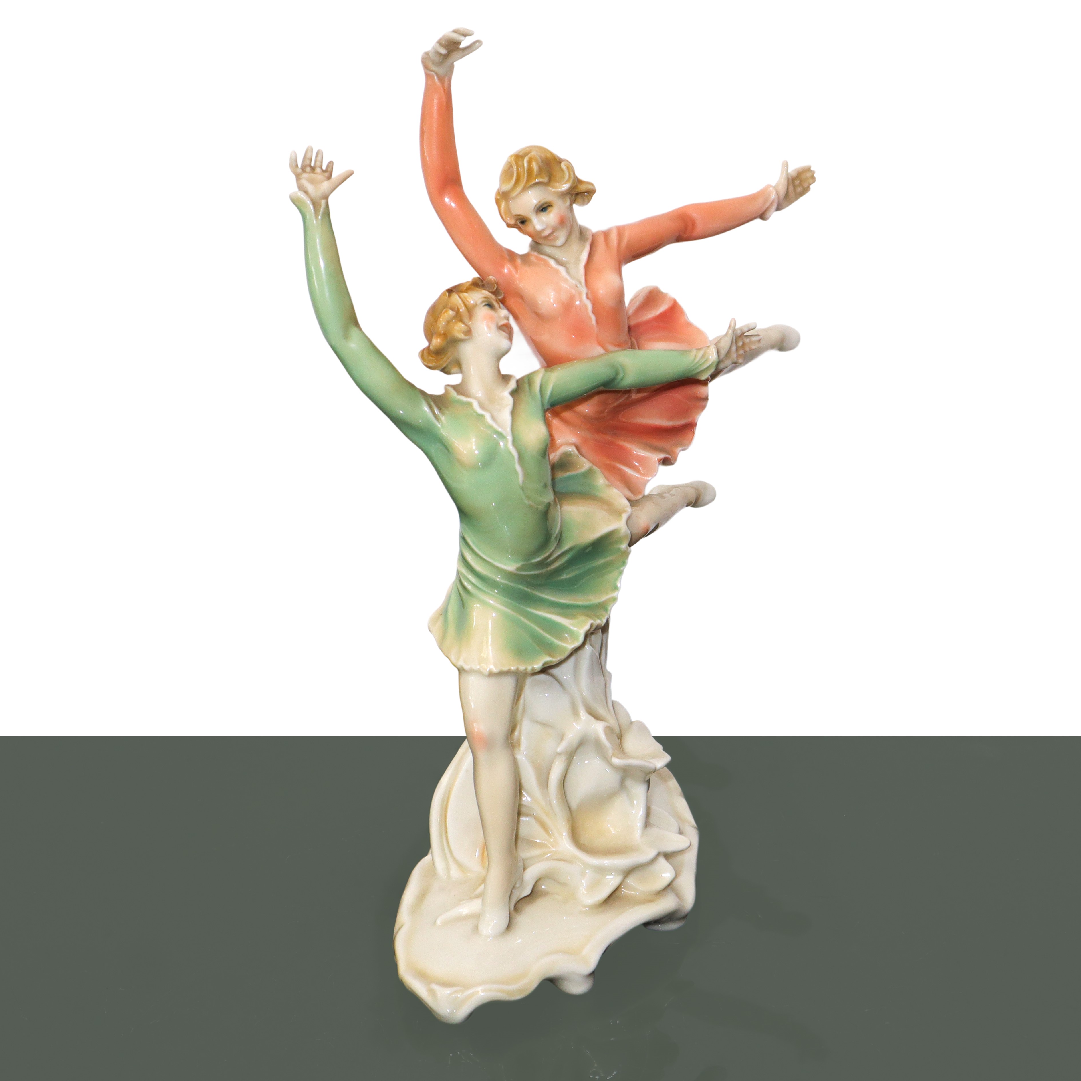 Ens Porzellan - Ballerine, piccola scultura in porcellana