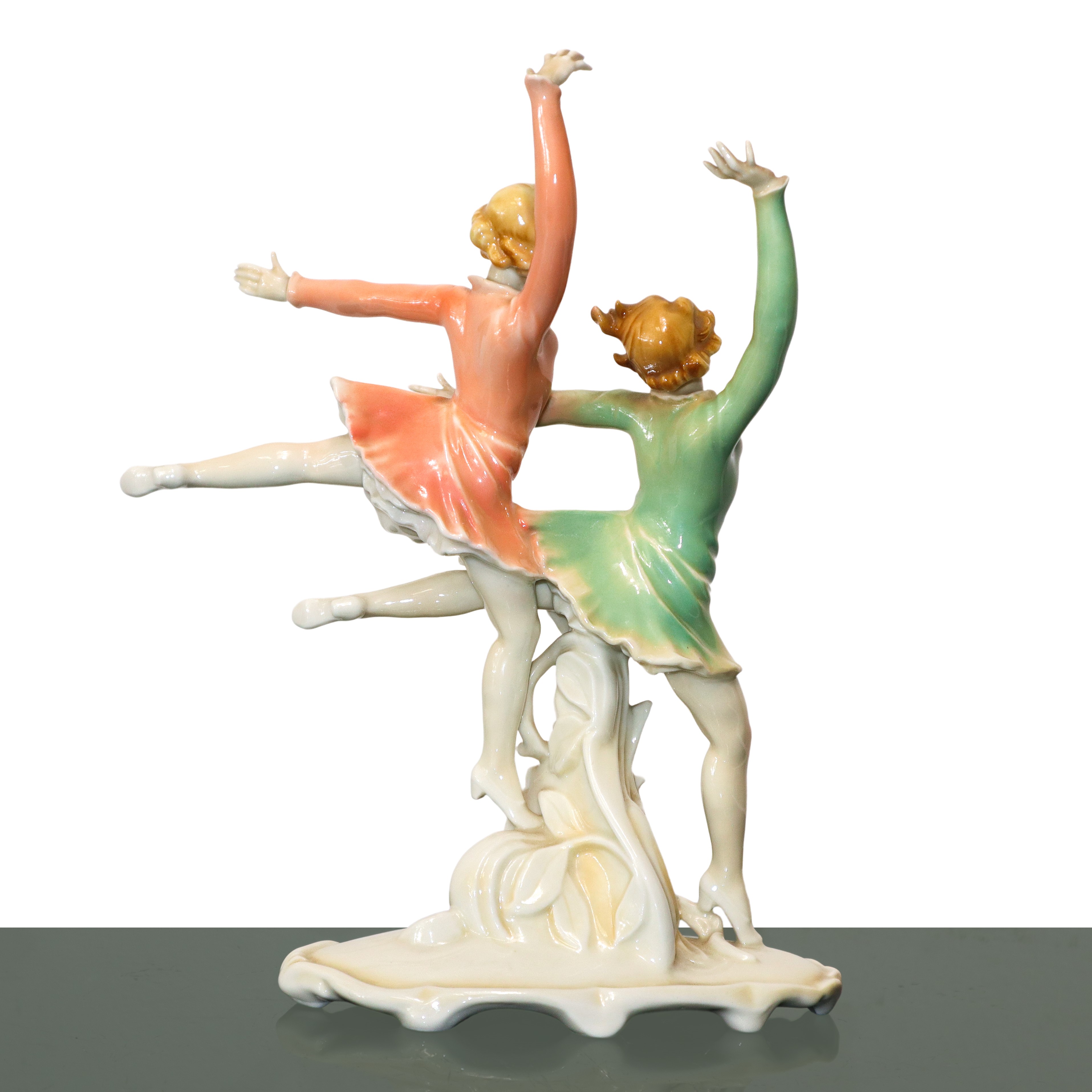 Ens Porzellan - Ballerine, piccola scultura in porcellana