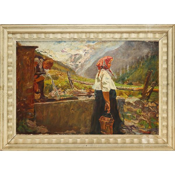 Contadini alla fonte