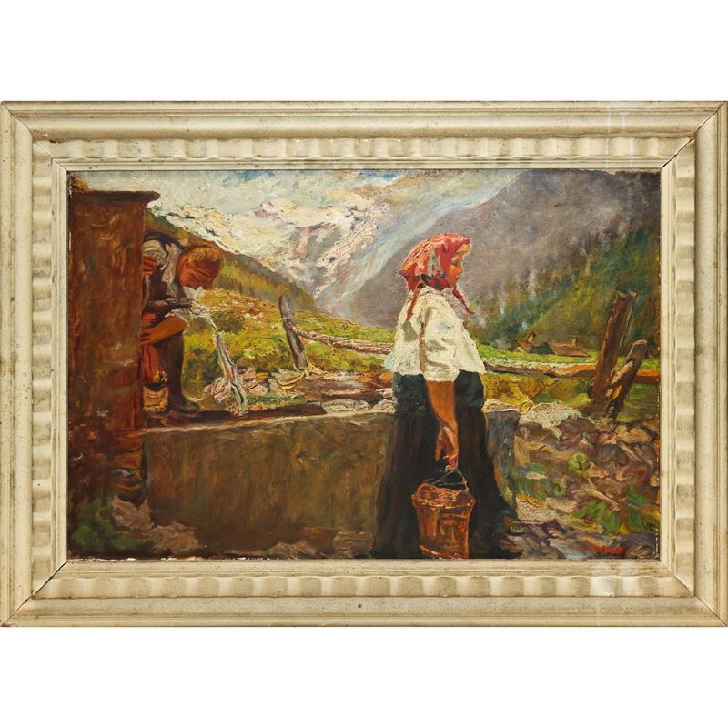 Contadini alla fonte