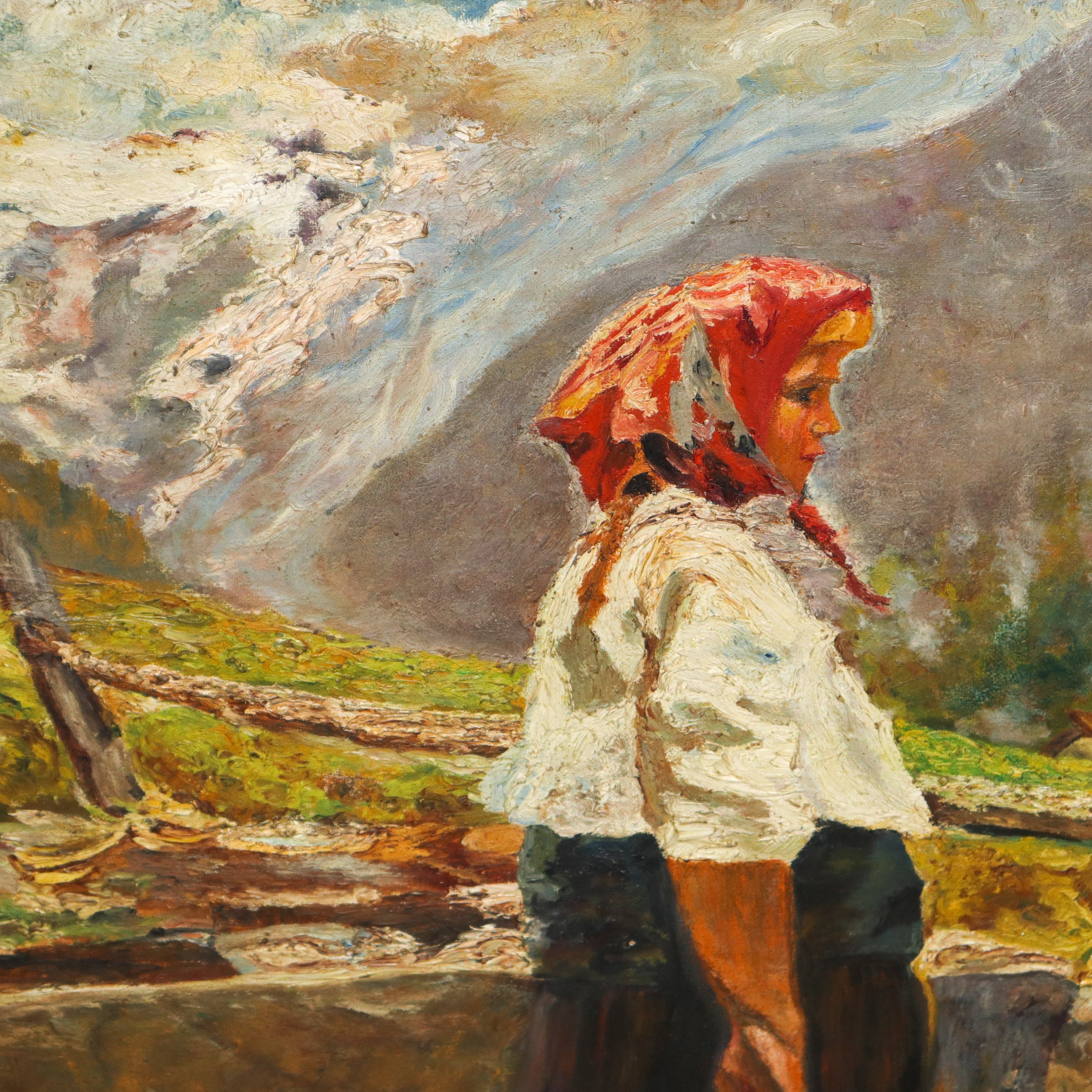 Contadini alla fonte