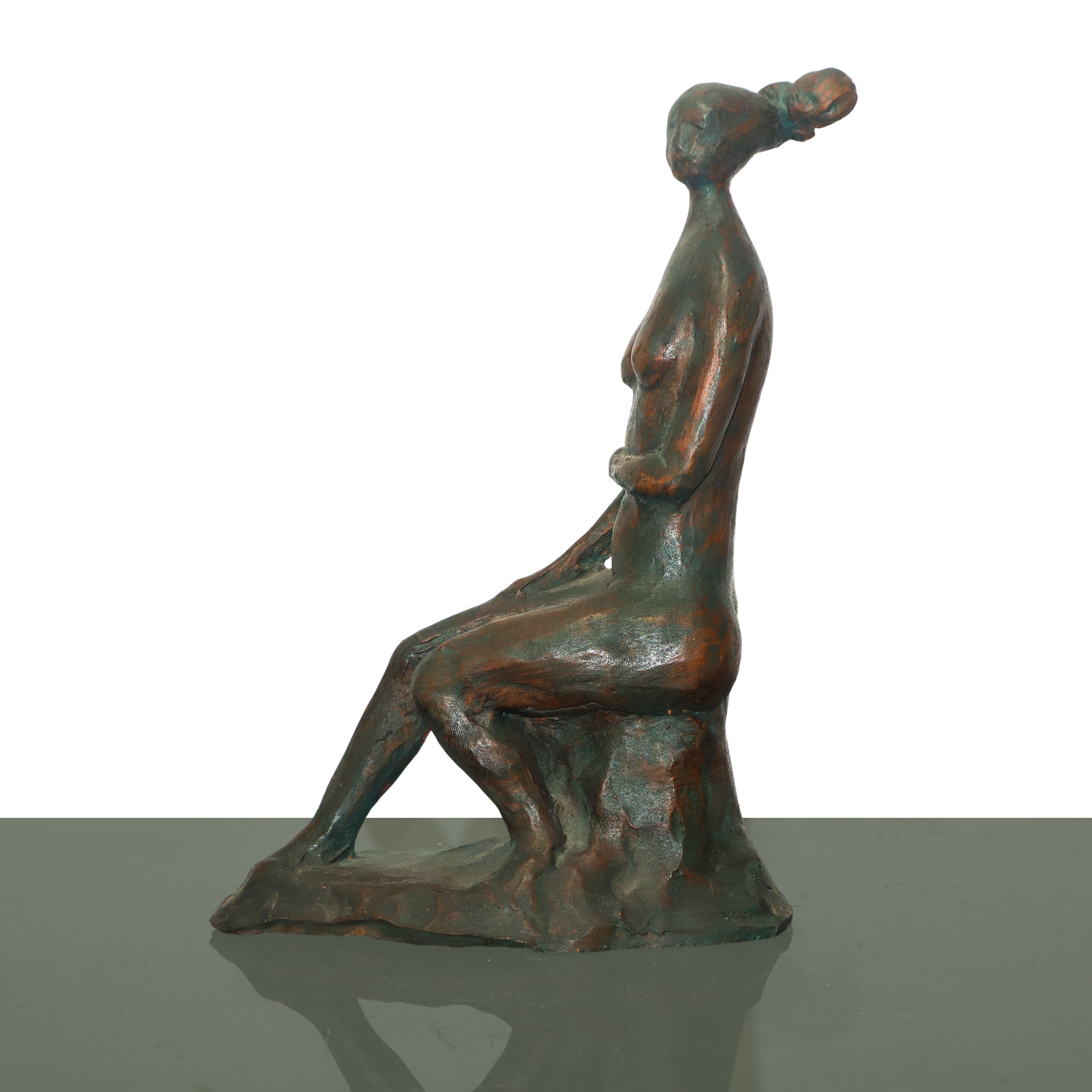 Nudo di donna seduta