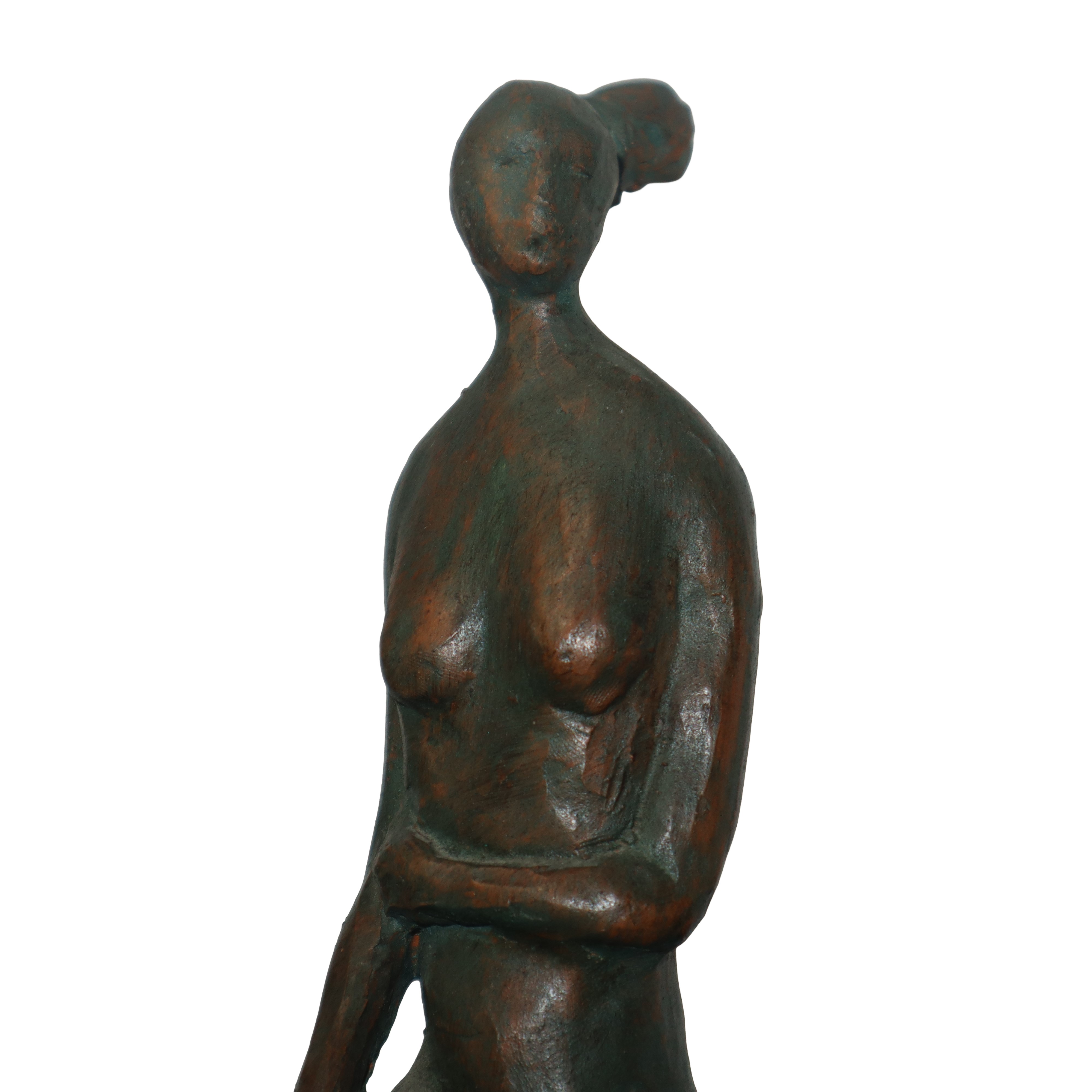 Nudo di donna seduta