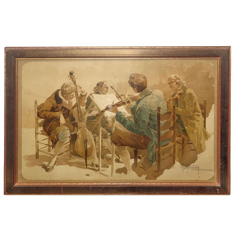 Tre violinisti e un violoncello