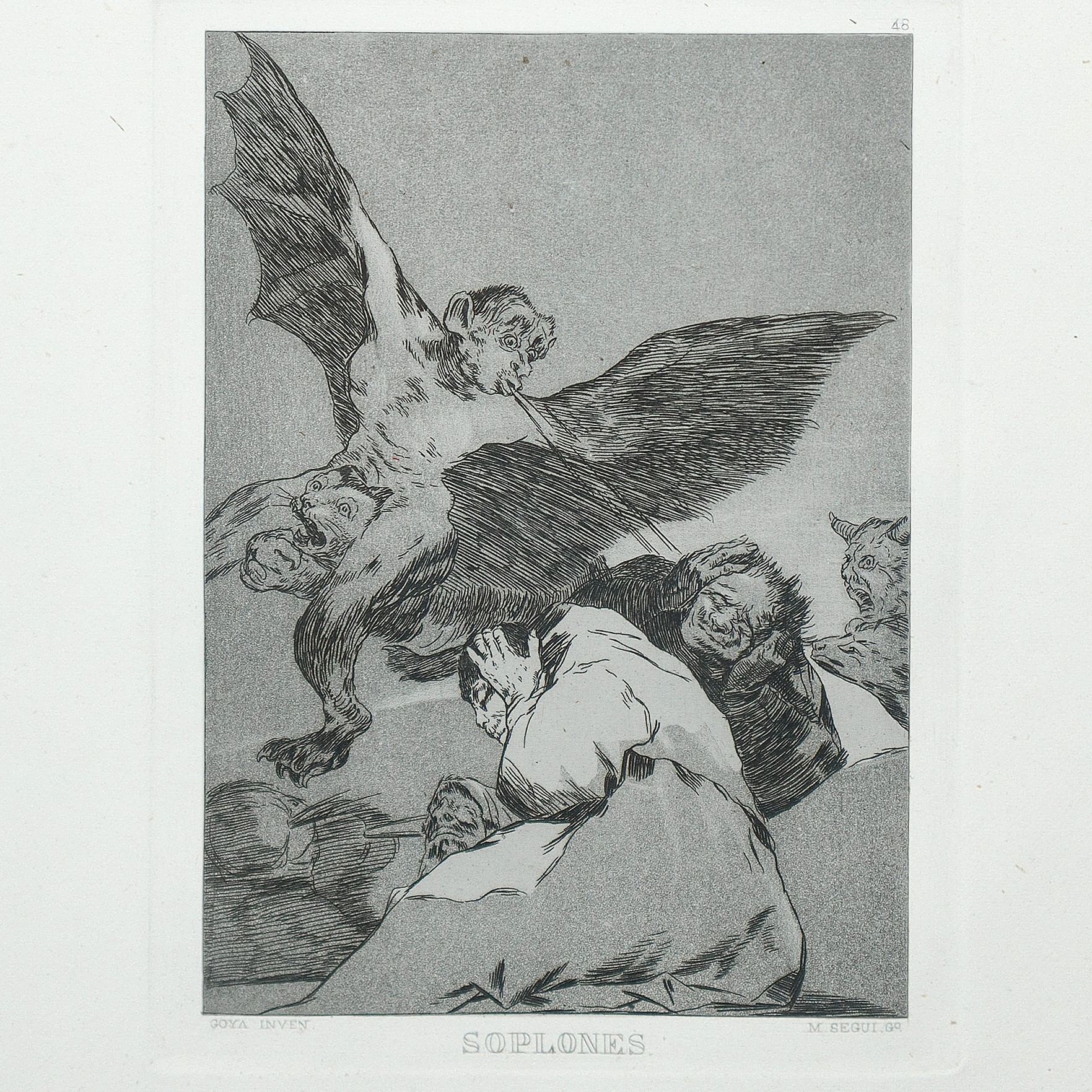 Soplones - Serie ''Los Caprichos''